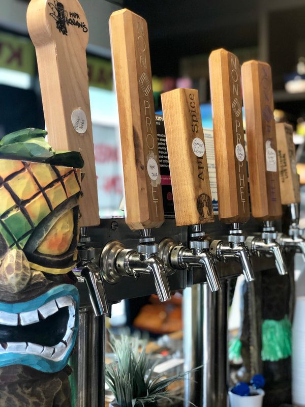 Cold brew and kombucha taps